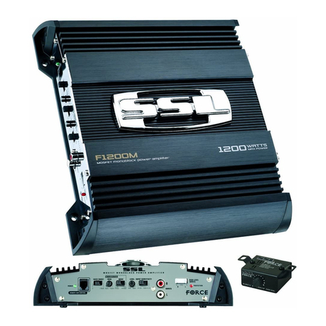 Ssl F2000M User manual