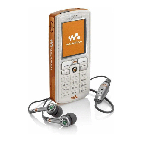 Sony Ericsson W800 User manual