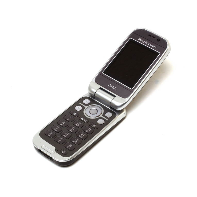 Sony Ericsson Z610i User manual