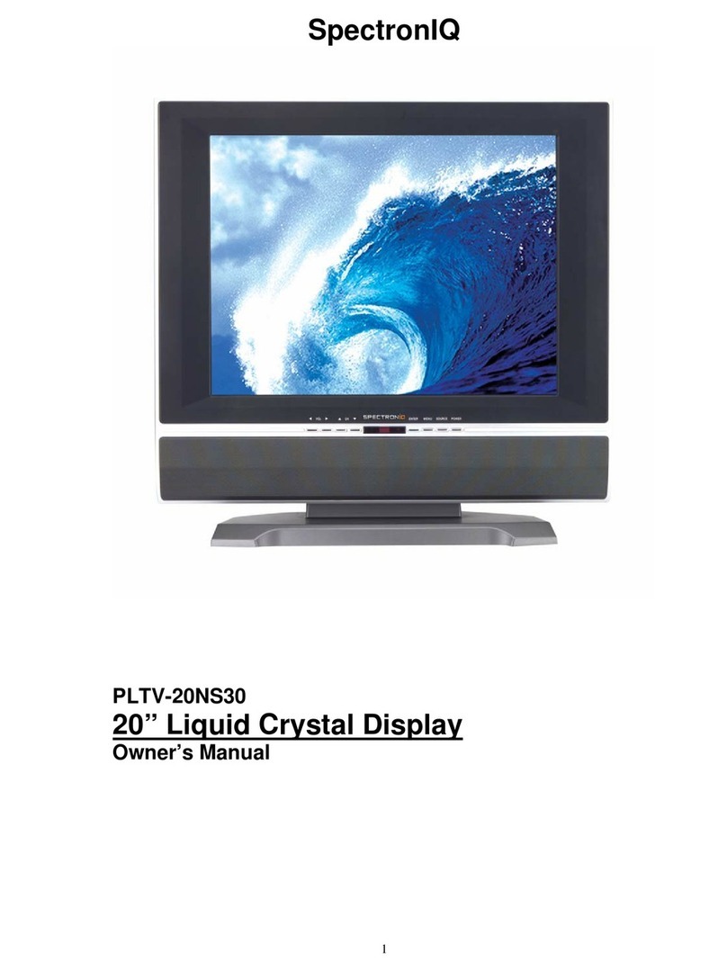 SpectronIQ PLTV-20NS30 User manual