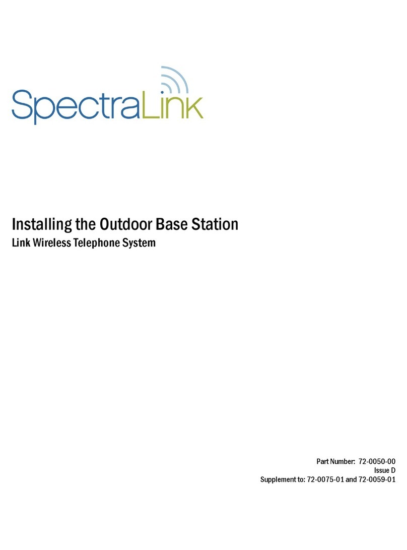 SpectraLink 3000 Manual