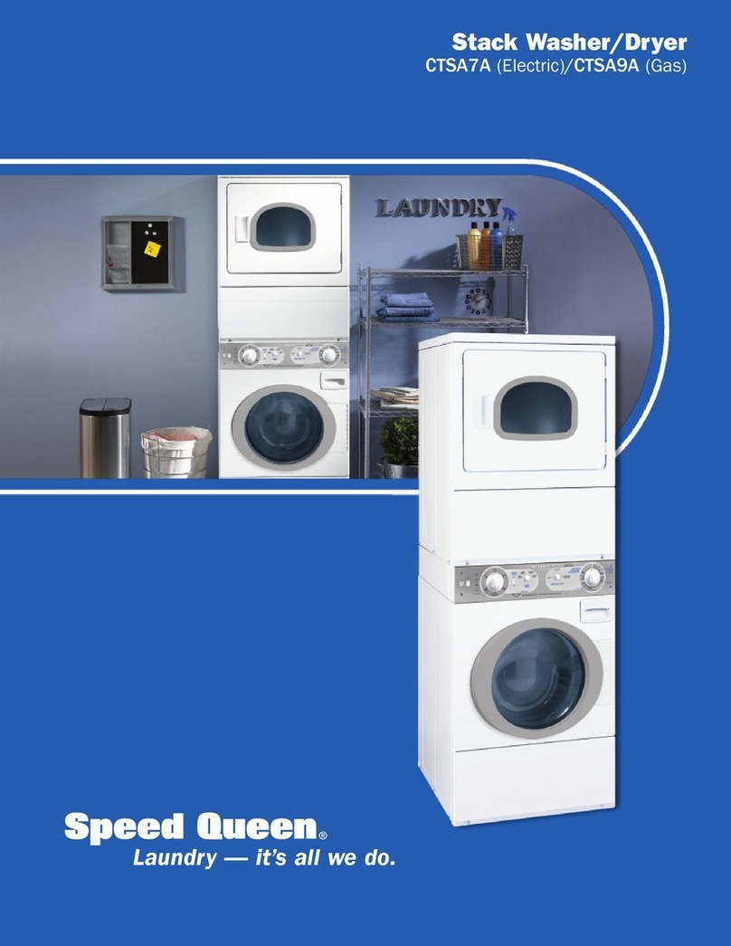 Speed Queen CTSA9AWN Specifications