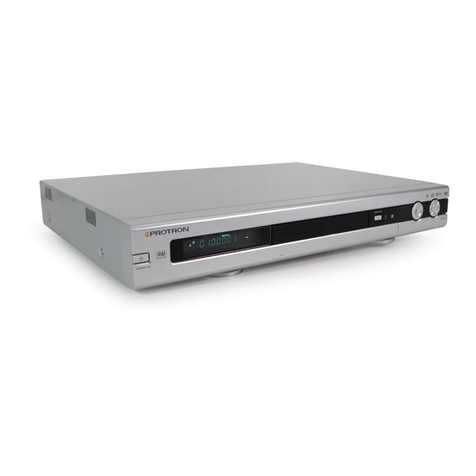 PROTRON PD-DVR100 User manual