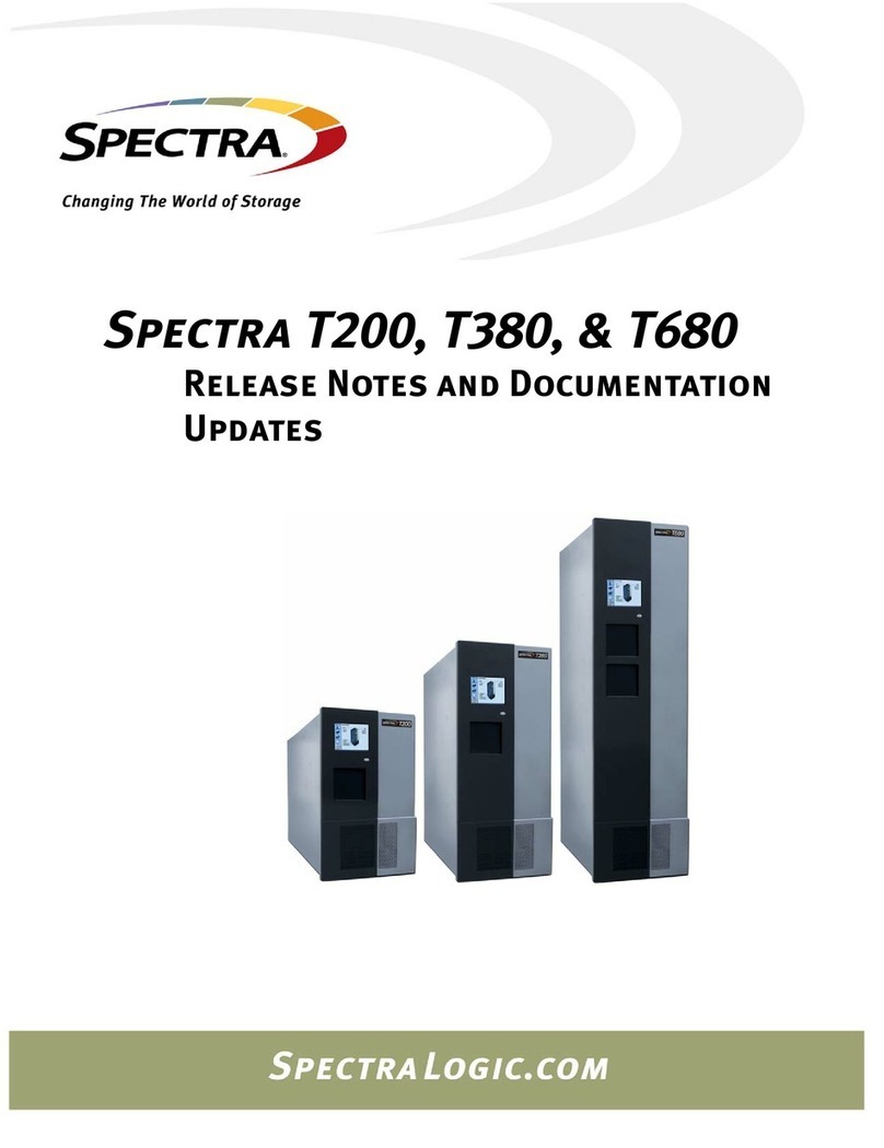 Spectra Logic T-Series Spectra T200 release note