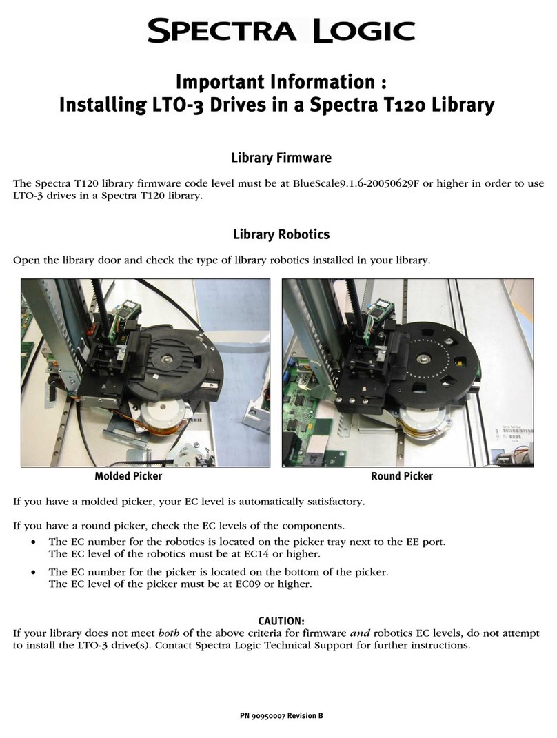 Spectra Logic T-Series Spectra T120 Operating manual