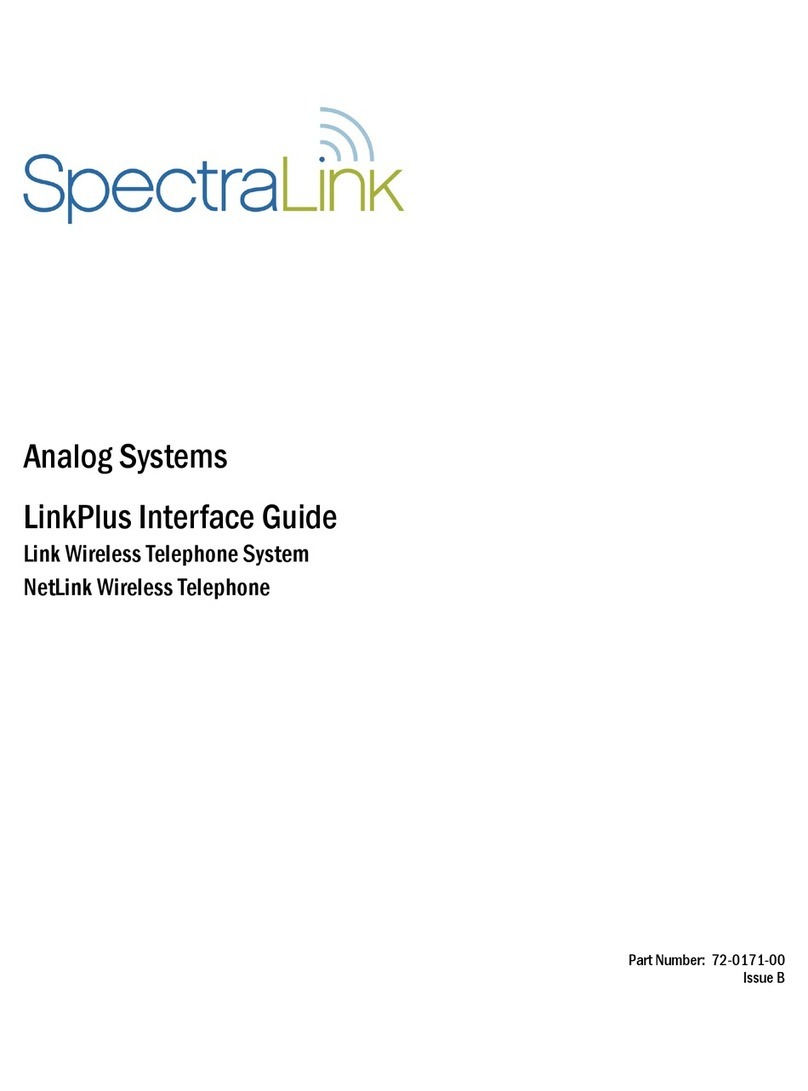 SpectraLink NetLink e340 User manual