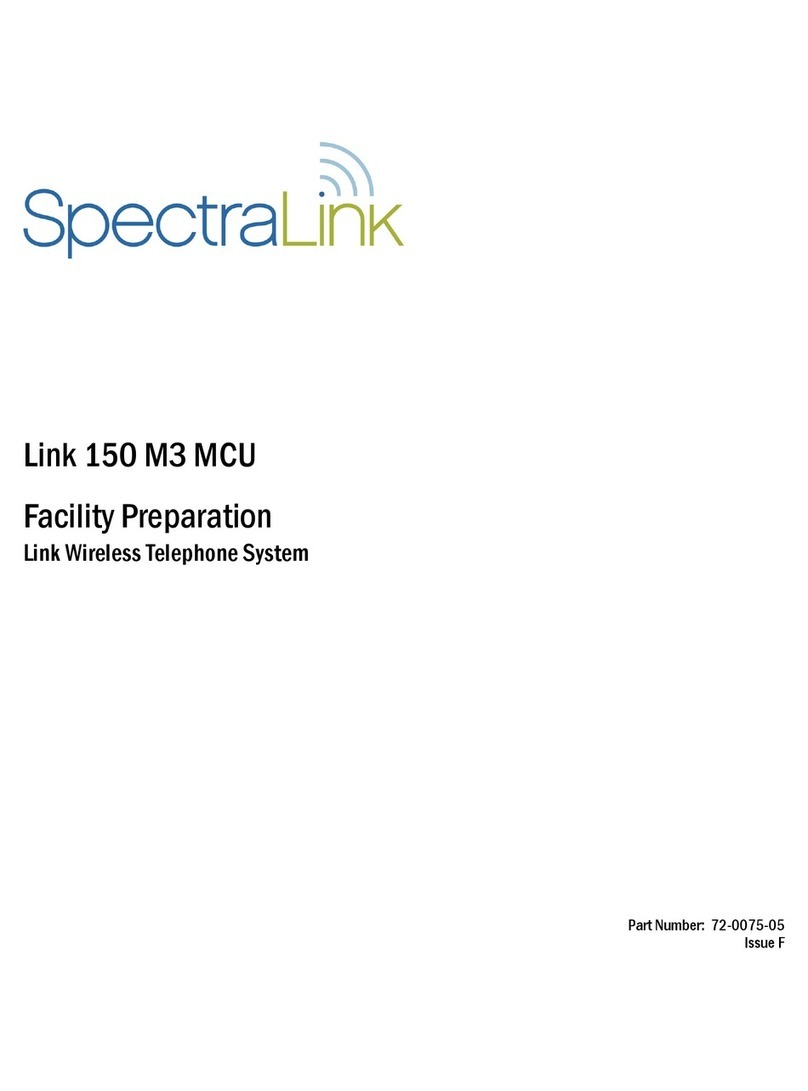 SpectraLink MOG400 User manual