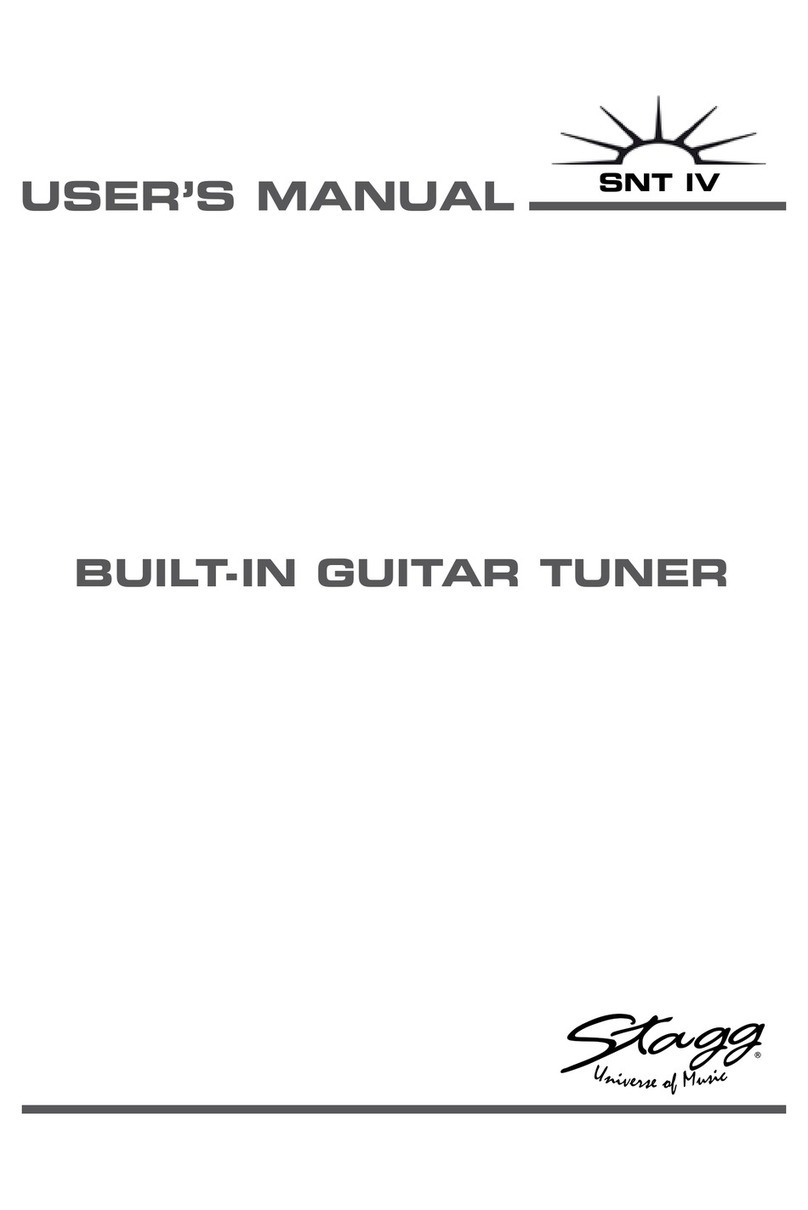 Stagg SNT IV User manual