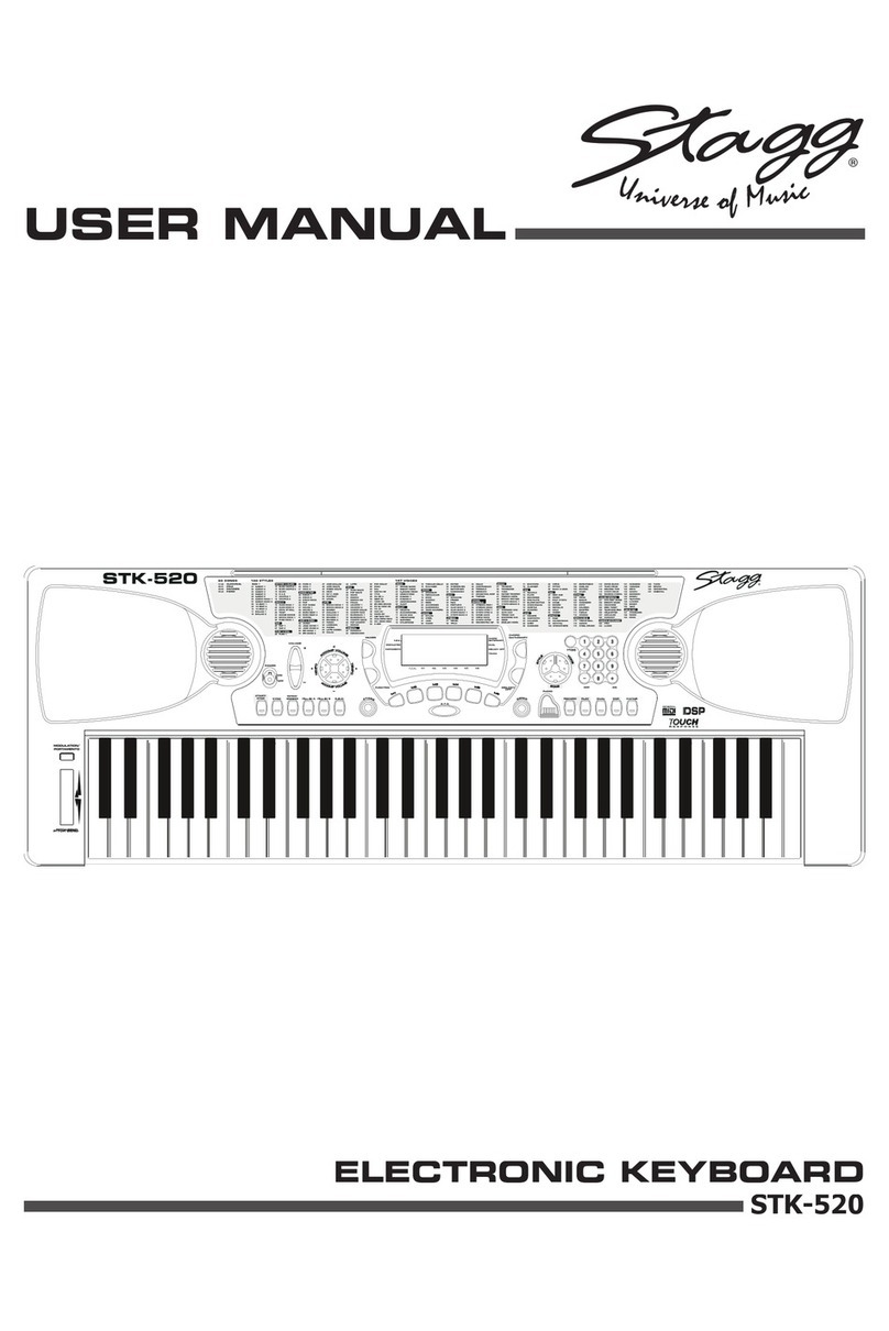 Stagg STK-520 user manual
