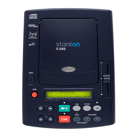 Stanton S-300 User manual