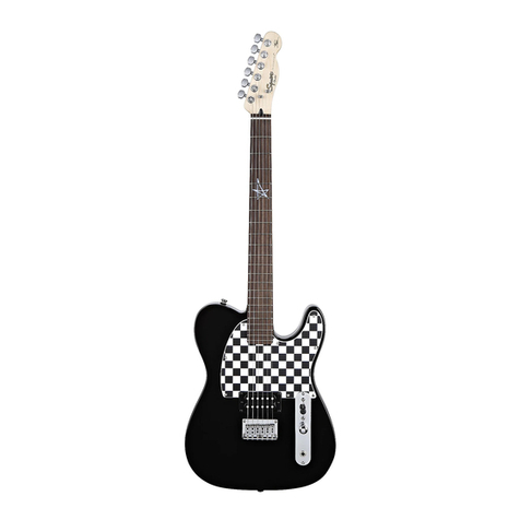 Squier Avril Lavigne Tele User manual Squier Avril Lavigne Tele User manual