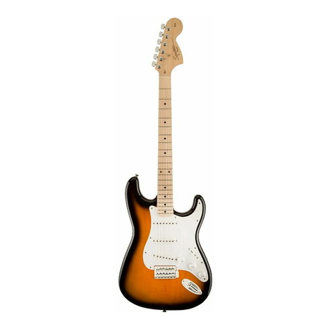 Squier Affinity Strat (Maple) Manual Squier Affinity Strat (Maple) Manual