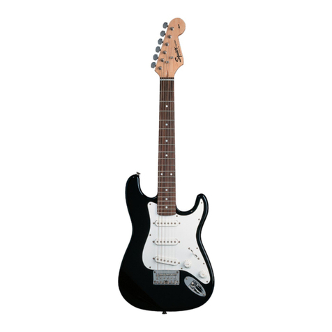 Squier Affinity Mini Strat User manual