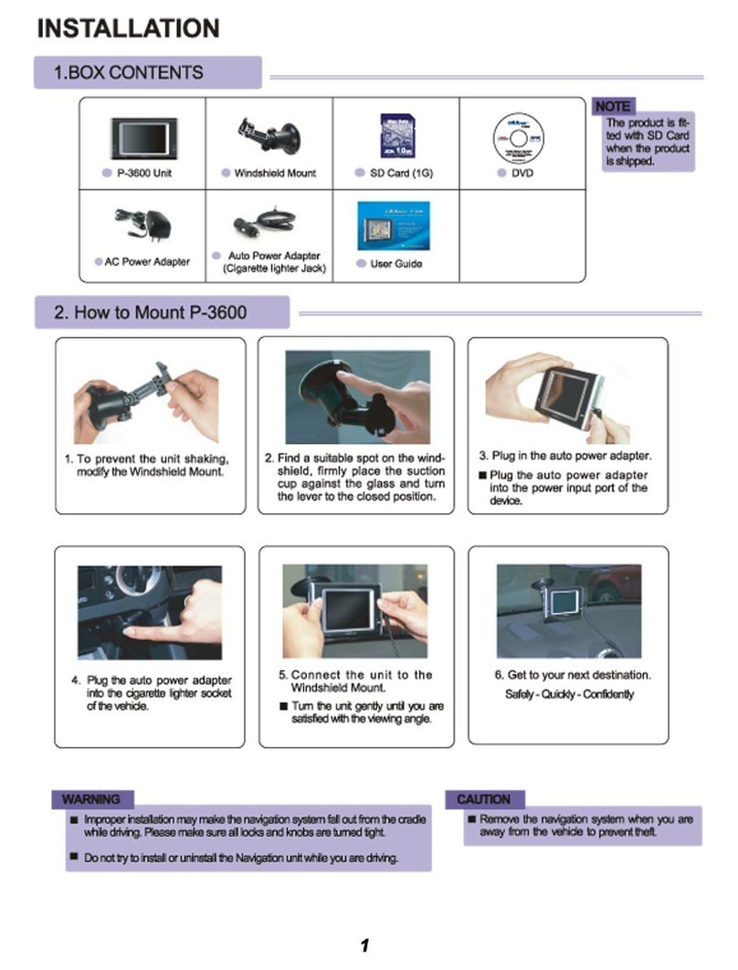 PROTRON Caliber P-3600 User manual