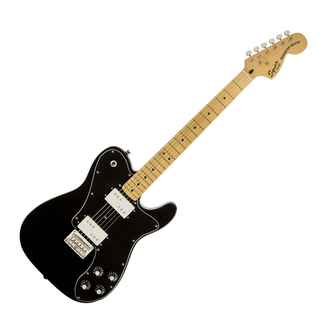 Squier Vintage Modified Telecaster Custom User manual Squier Vintage Modified Telecaster Custom User manual