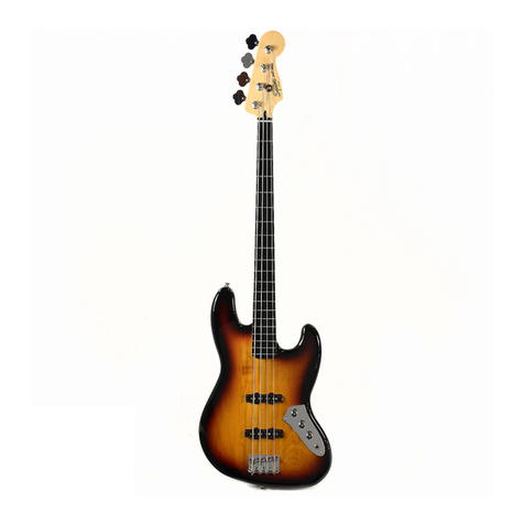 Squier Vintage Modified J Bass Fretless Manual Squier Vintage Modified J Bass Fretless Manual