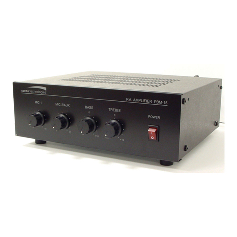 Speco PBM-15 User manual