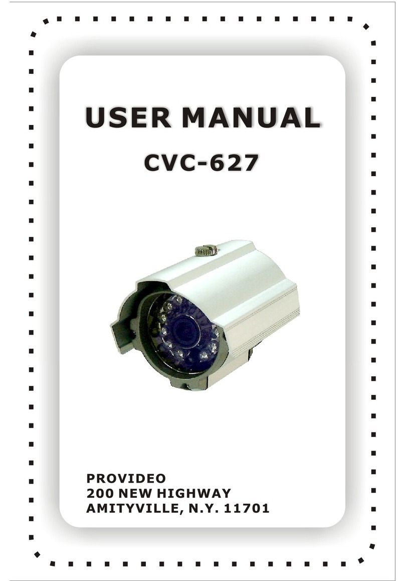 Speco PROVIDEO CVC-627 User manual