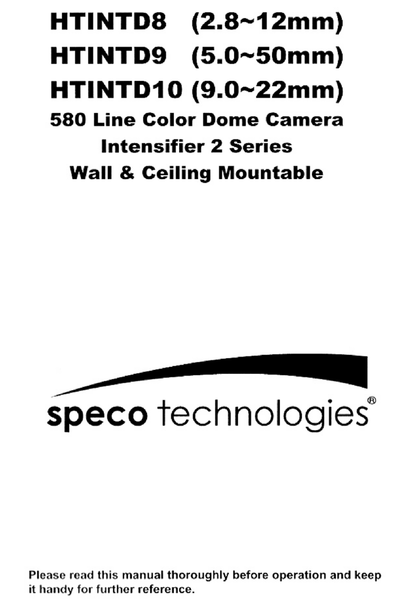 Speco HT-INTD8 User manual