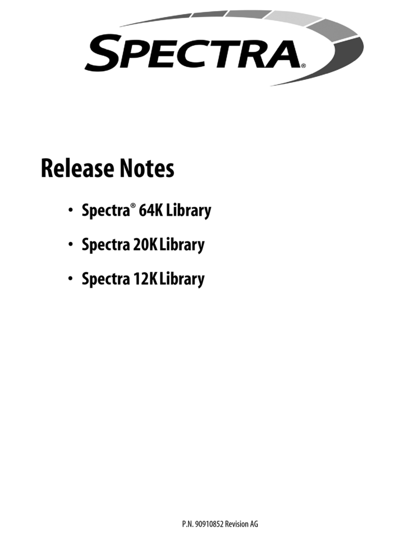 Spectra Logic Spectra 12K Instruction Manual