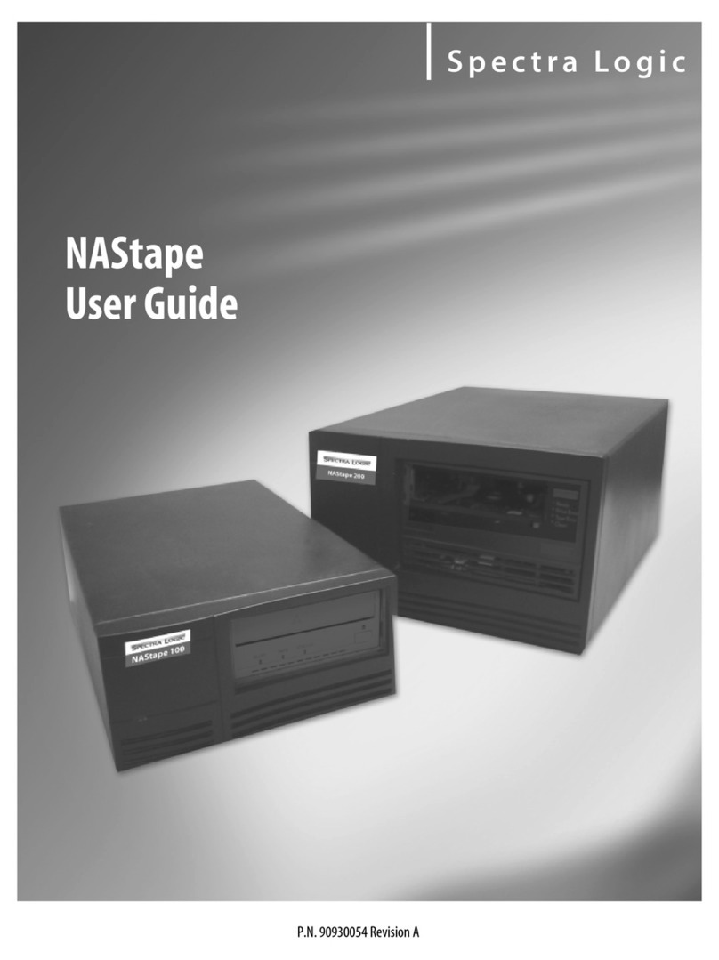 Spectra Logic NAStape 100 User manual
