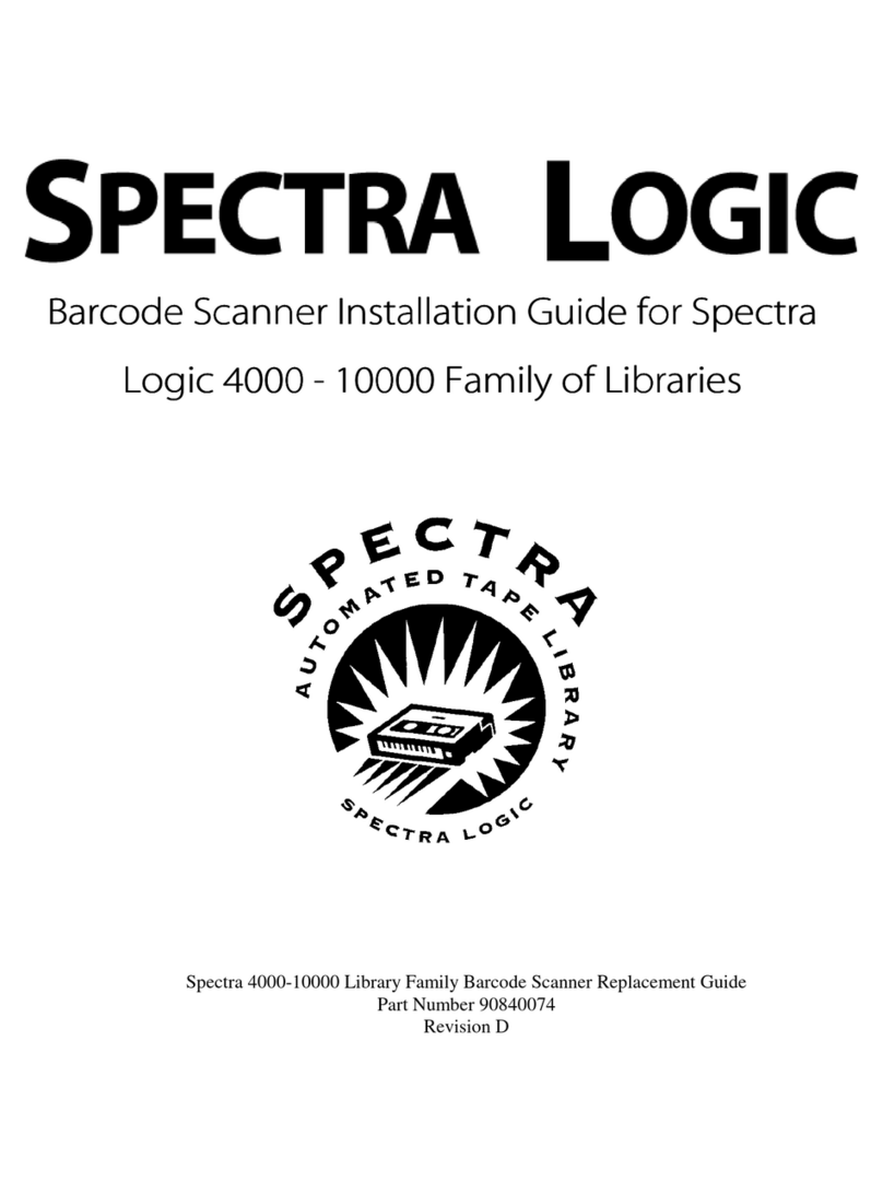 Spectra Logic Spectra 10000 User manual Spectra Logic Spectra 10000 User manual