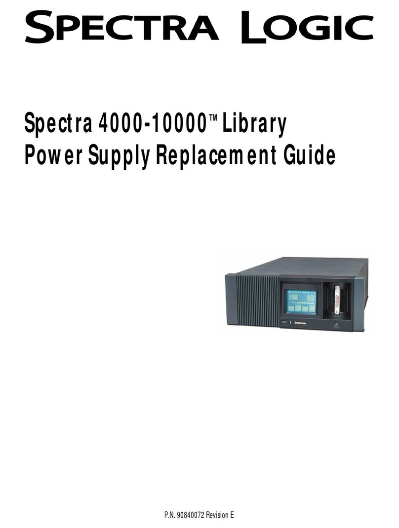 Spectra Logic Spectra 10000 User manual