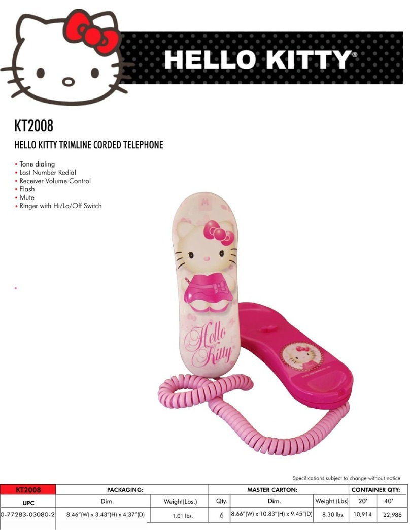 Hello Kitty KT2008 brochure