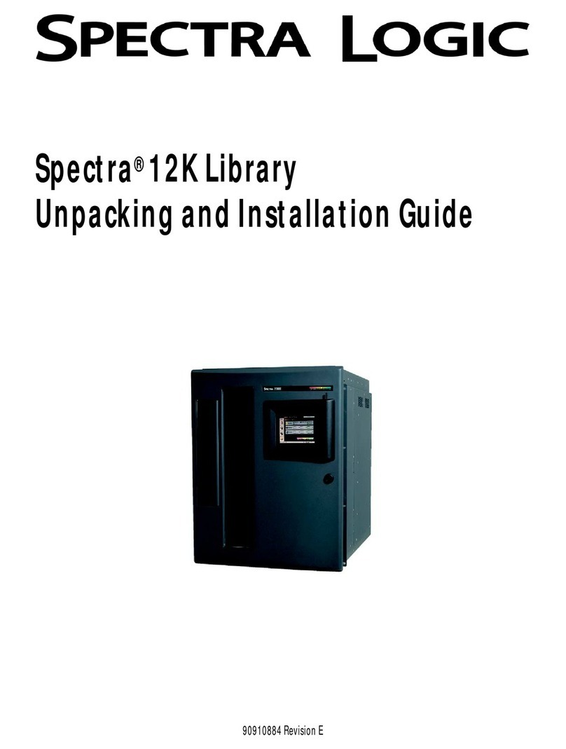 Spectra Logic Spectra 12K User manual Spectra Logic Spectra 12K User manual