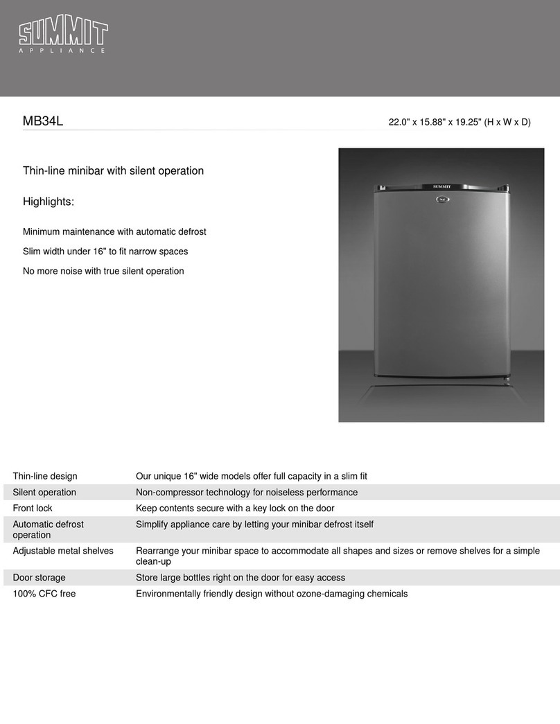 Summit MB34 Specifications