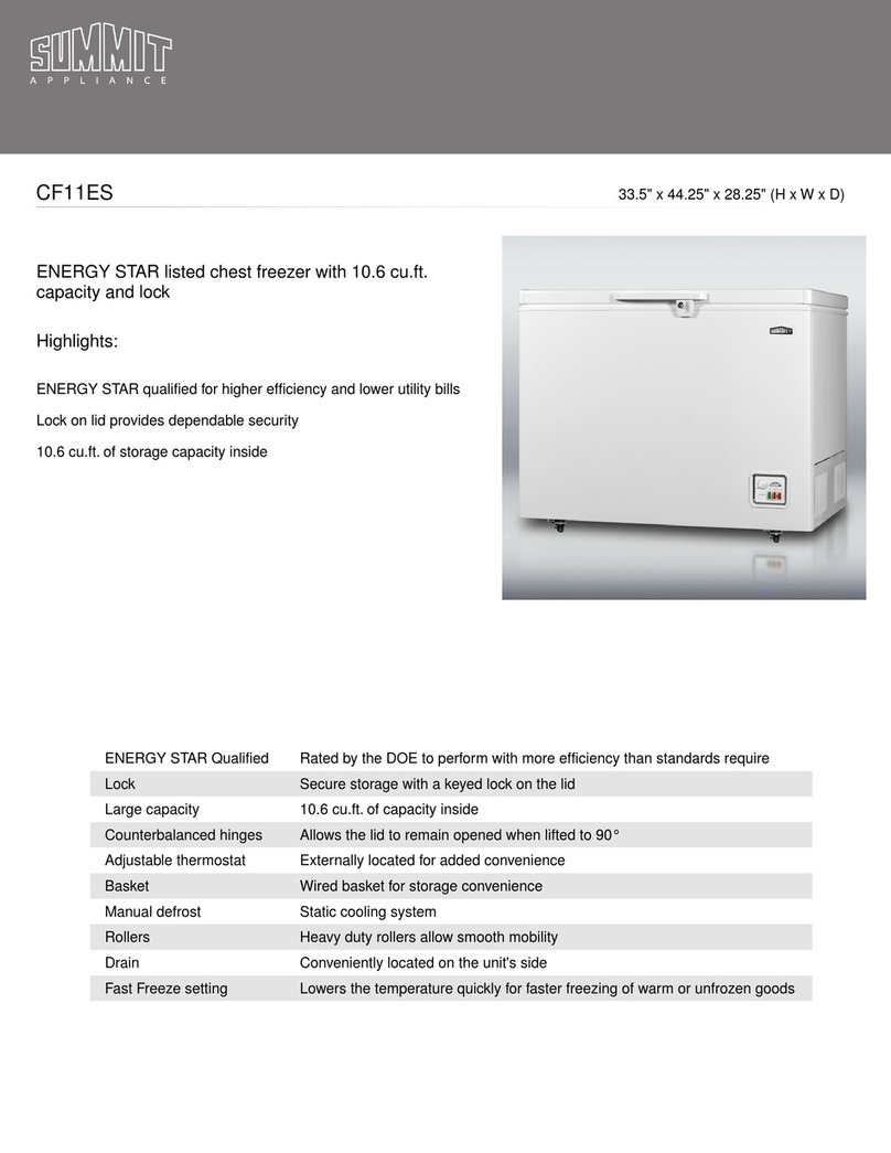 Summit CF11ES User manual Summit CF11ES User manual