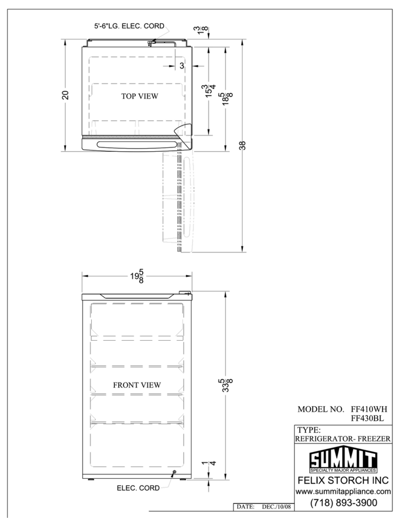 Summit FF430BL Guide