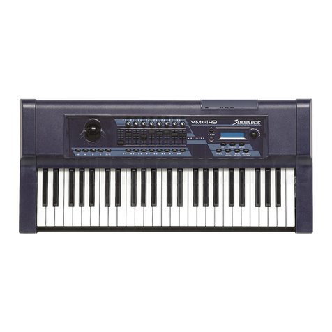 Studio Logic VMK-149 owner's manual