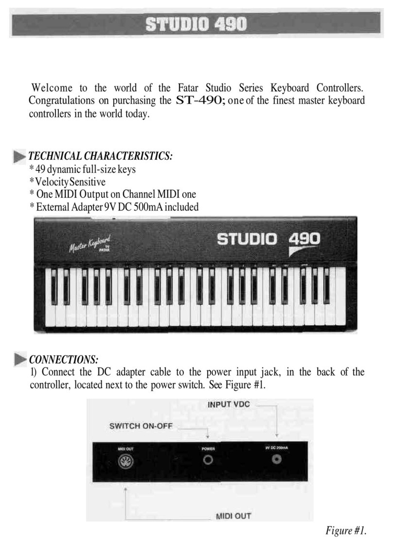 Fatar ST-490 Specifications
