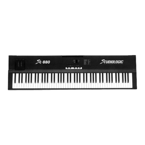 Studio Logic SL-880 user manual