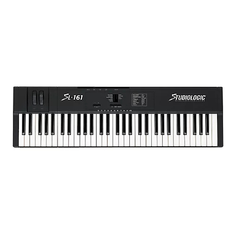 Studio Logic SL-161 User manual