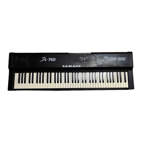 Studio Logic SL-760 user manual