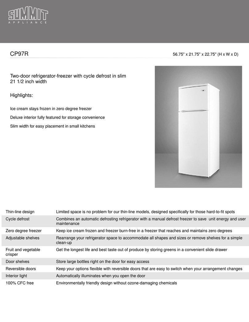 Summit CP97 Specifications