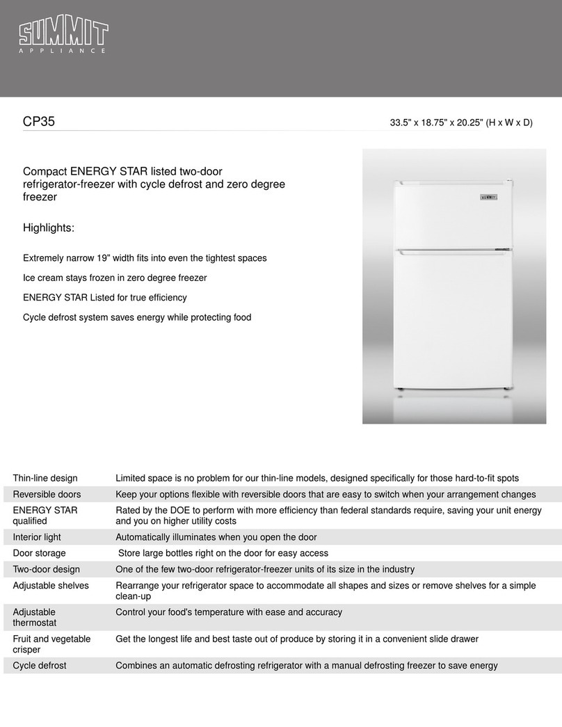 Summit CP-35 Specifications
