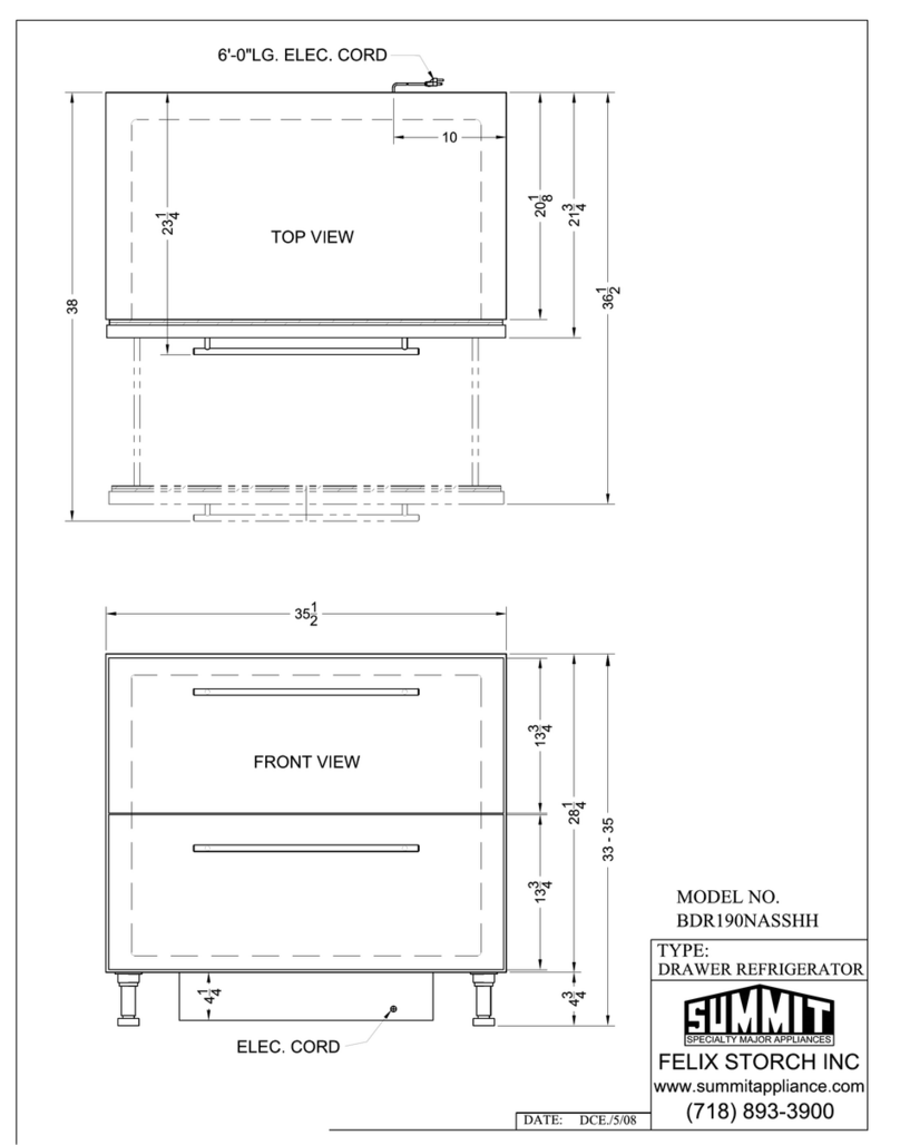 Summit BDR190NASSHH Guide Summit BDR190NASSHH Guide
