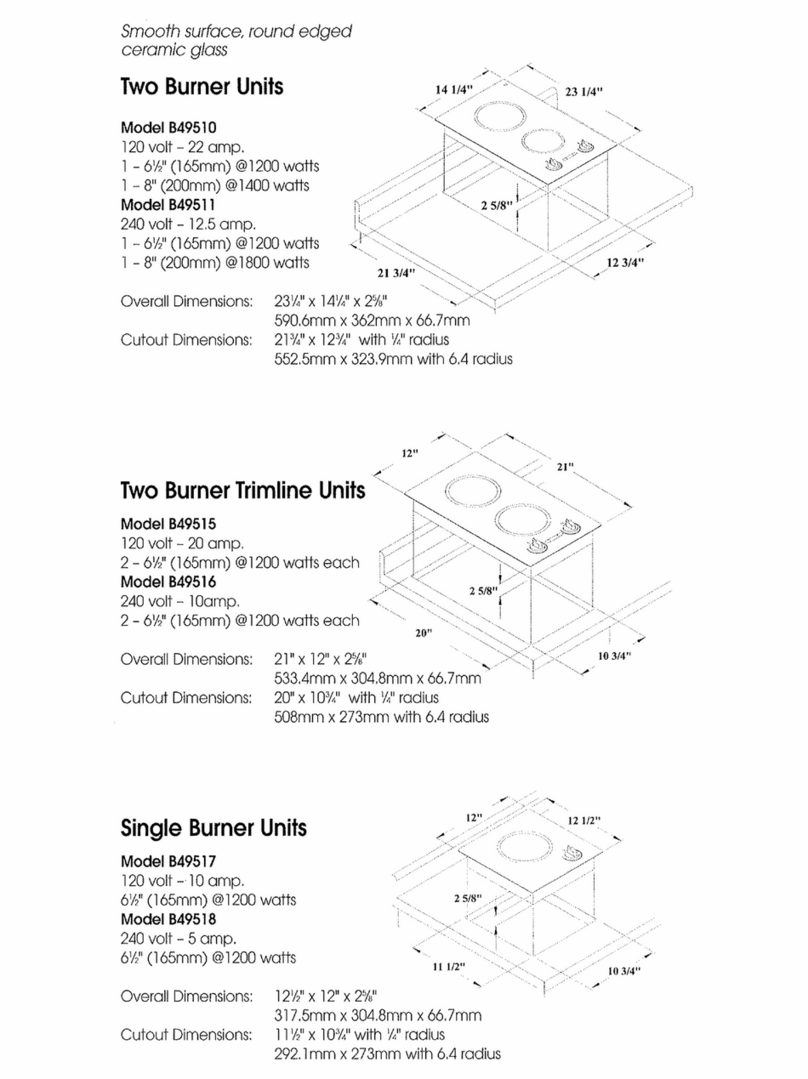 Summit B49511 Specifications