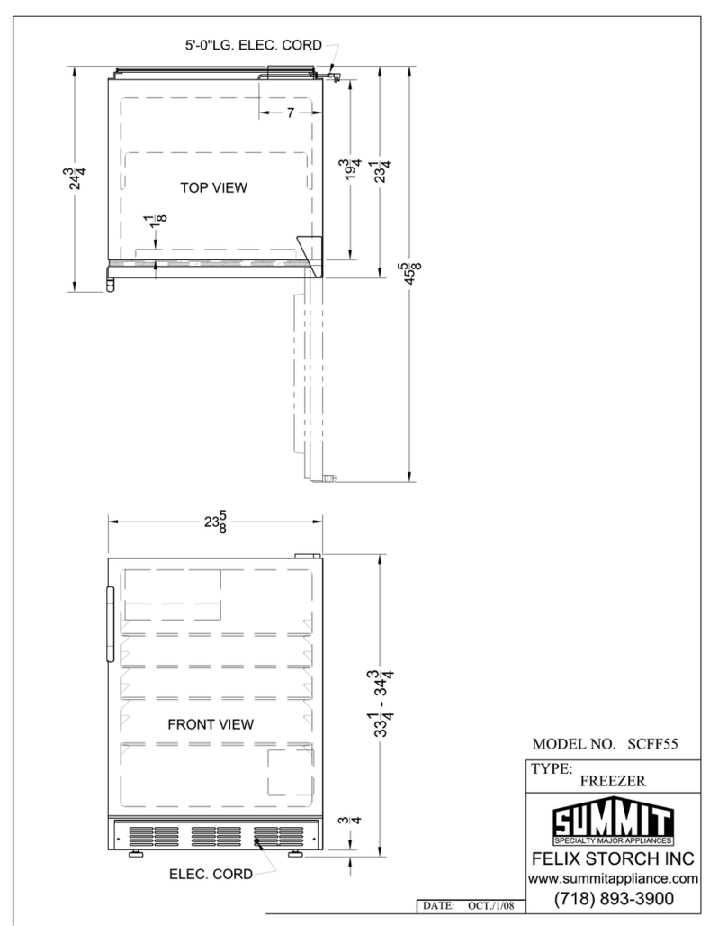 Summit SCFF55 SERIES User guide Summit SCFF55 SERIES User guide