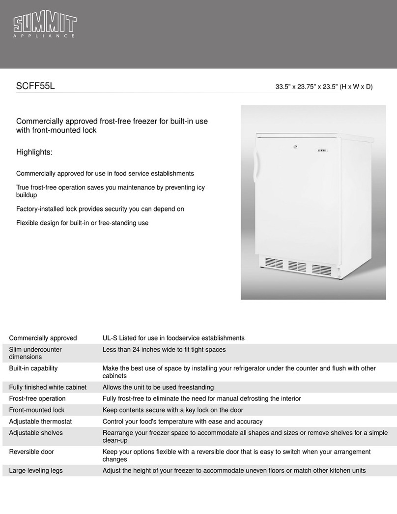 Summit SCFF55LAL Specifications