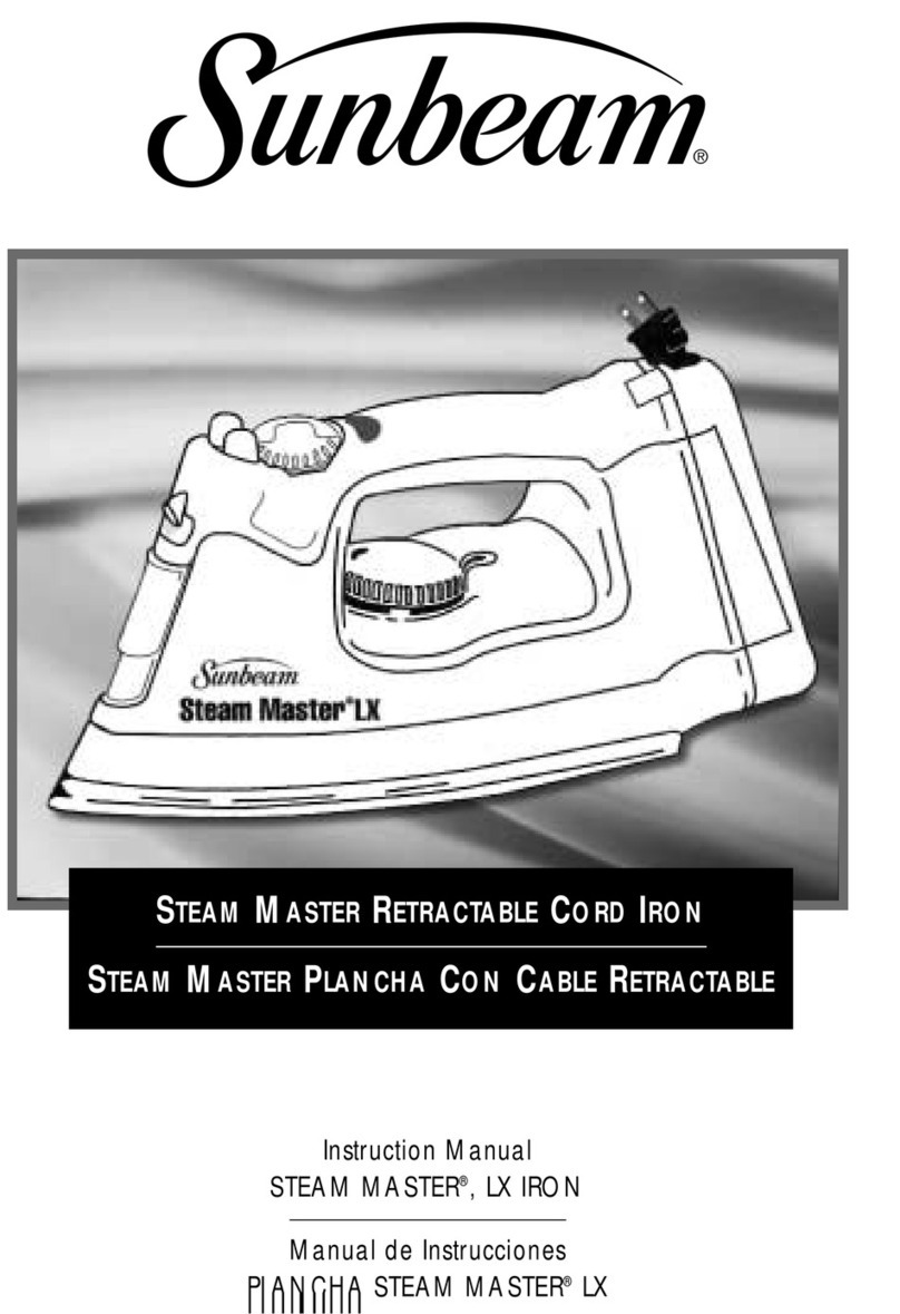 Sunbeam STEAMMASTER 4049 User manual Sunbeam STEAMMASTER 4049 User manual