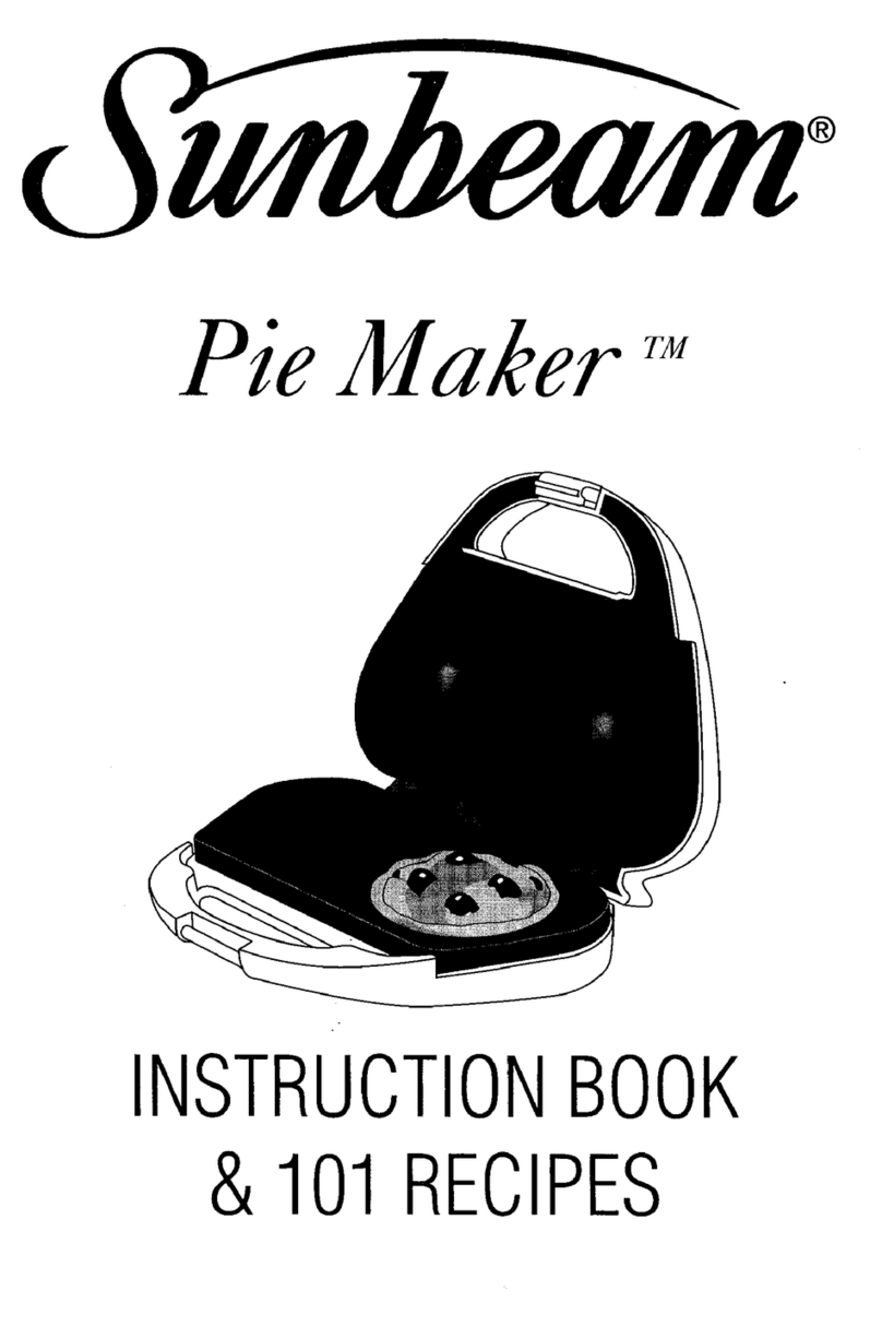 Sunbeam 4805 User manual