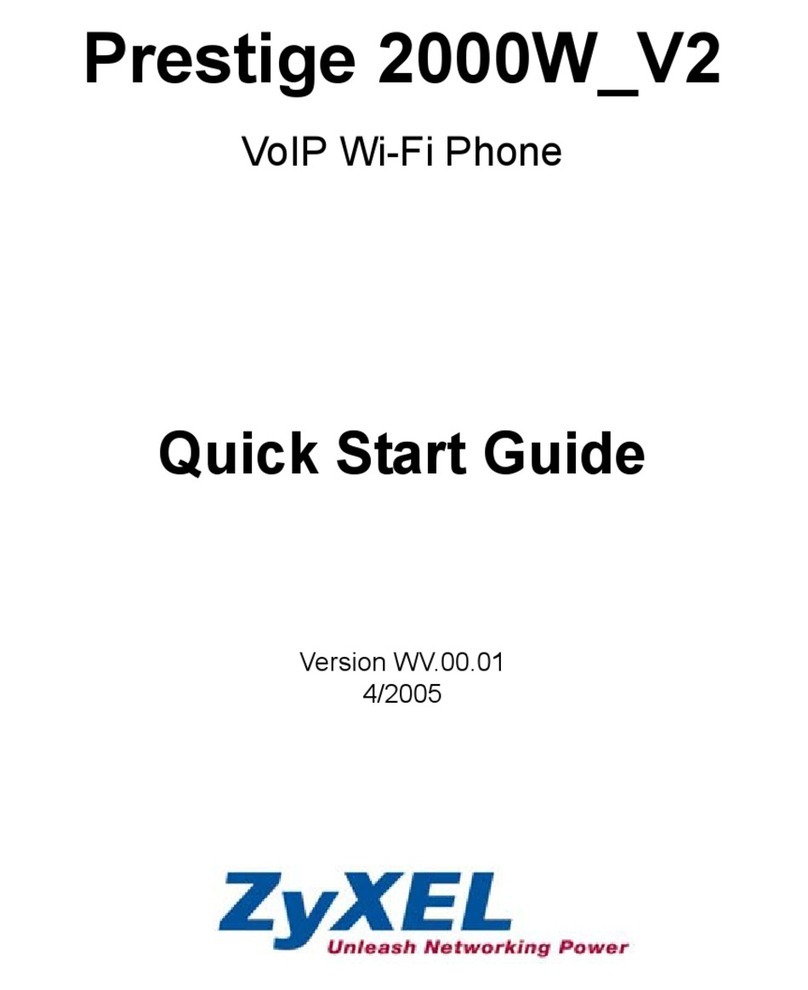 ZyXEL Communications PRESTIGE 2000W V2 quick start guide