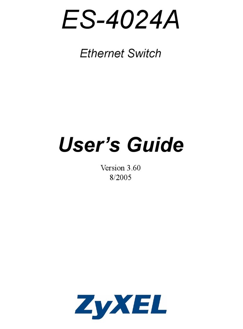 ZyXEL Communications Dimension ES-4024 user guide