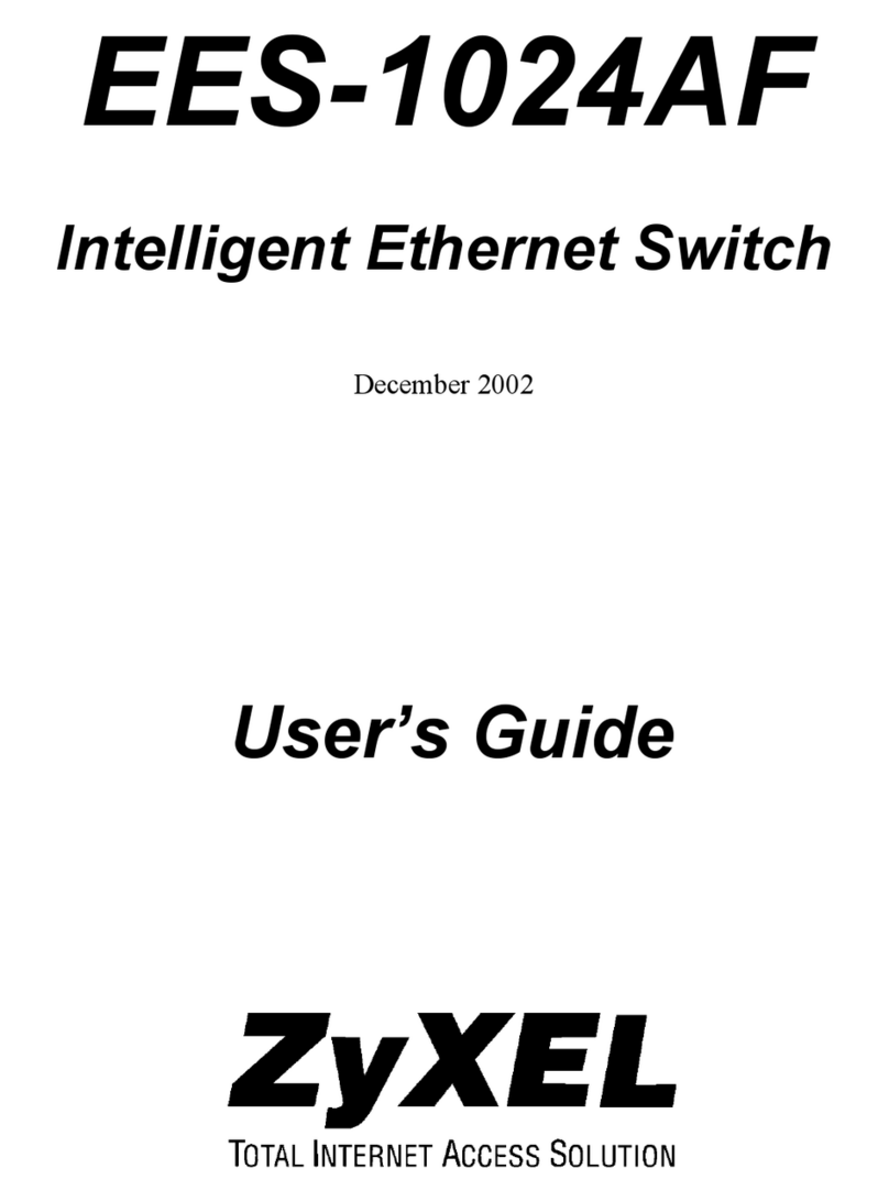 ZyXEL Communications ZyXEL EES-1024AF user guide