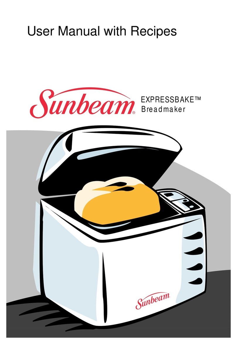 Sunbeam EXPRESSBAKE 5847 user manual