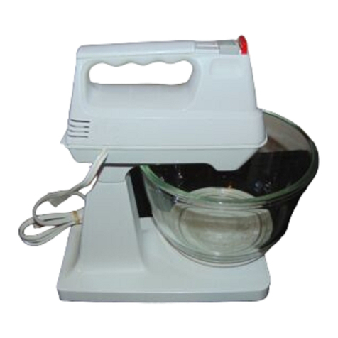 Sunbeam Mixmaster 2362 User manual